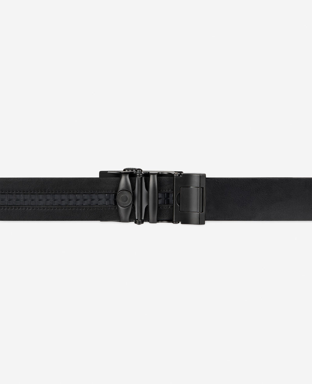 Kenneth Cole Casual Mesh Auto Plaque Belt