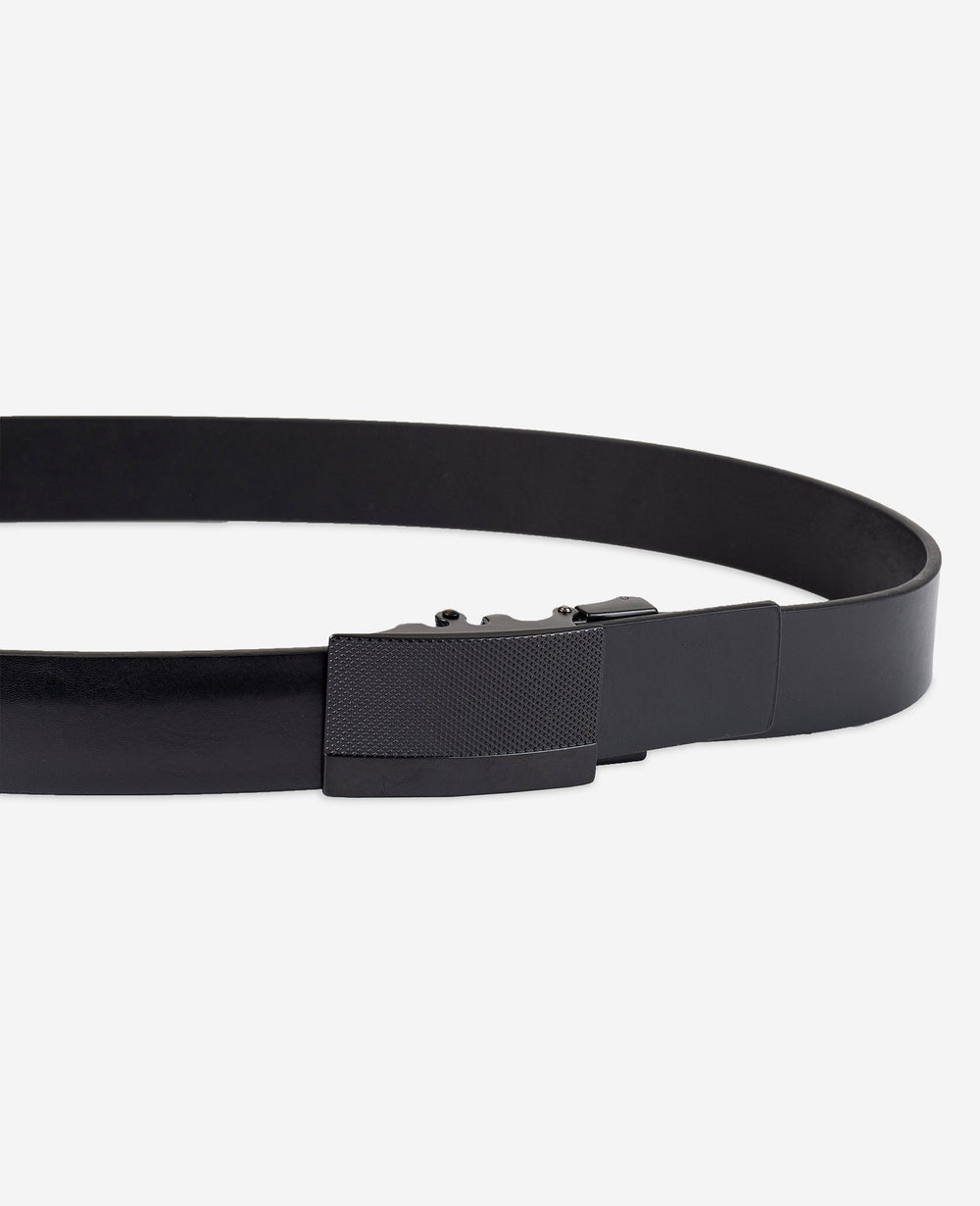 Kenneth Cole Casual Mesh Auto Plaque Belt