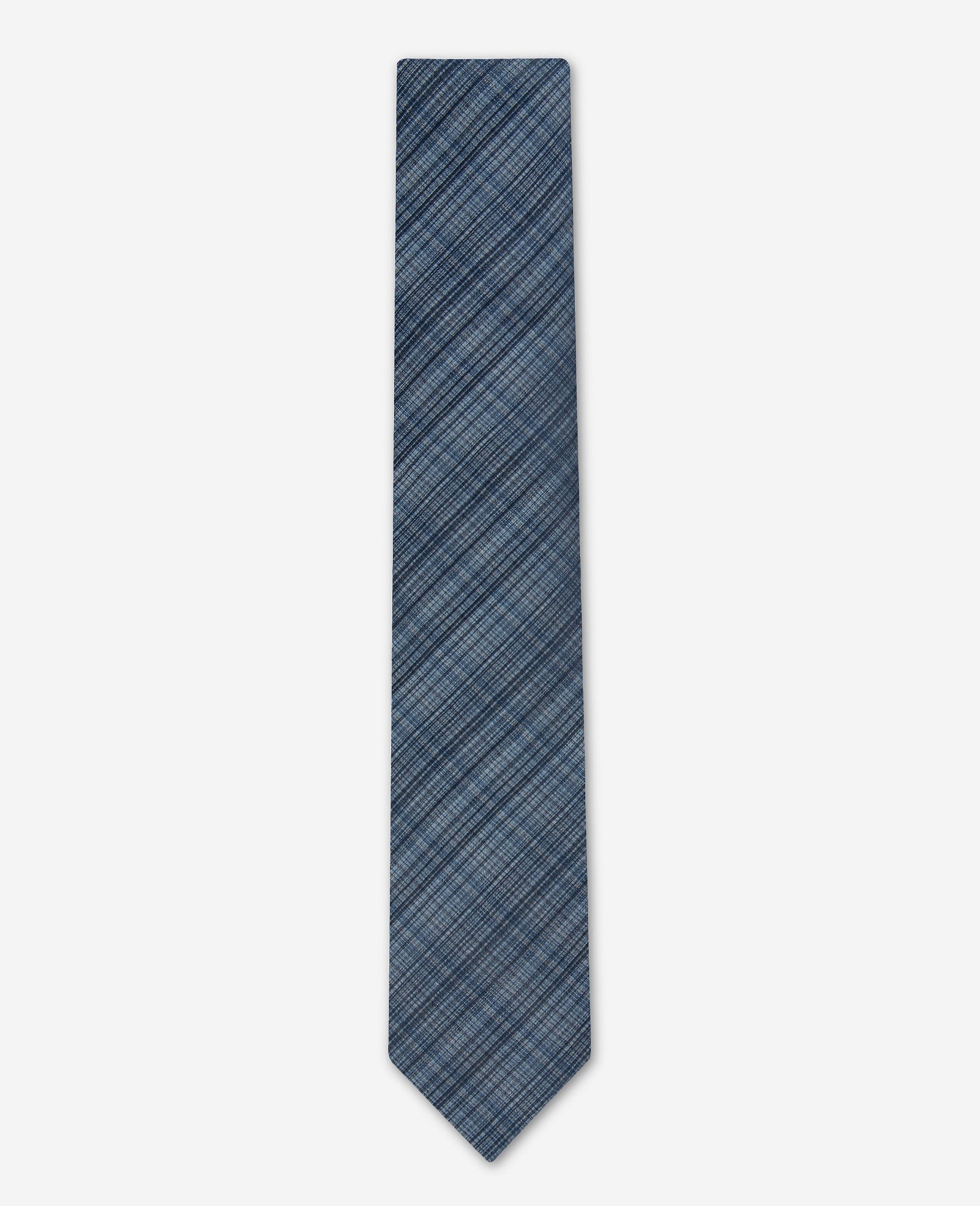 Kenneth Cole Blue Plaid Tie