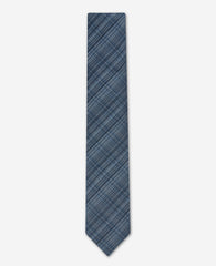 Kenneth Cole Blue Plaid Tie