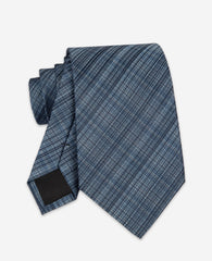 Kenneth Cole Blue Plaid Tie
