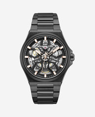 Kenneth Cole Men’s Skeleton Automatic Watch – 5ATM Black | Kenneth Cole