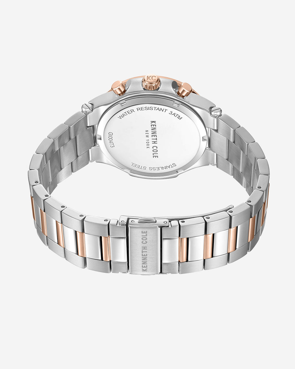 Kenneth Cole Shop Men’s Two-Tone Sport Bracelet Watch | Kenneth Cole