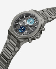 Kenneth Cole Dress Sport Chronograph Multi Tone Dial Stainless Steel Bracelet Watch
