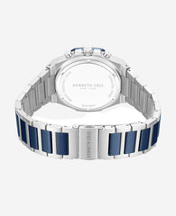 Kenneth Cole Dress Sport Chronograph Two-Tone Stainless Steel Bracelet Watch