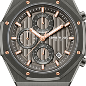 Kenneth Cole Dress Sport Chronograph Two-Tone Stainless Steel Bracelet Watch