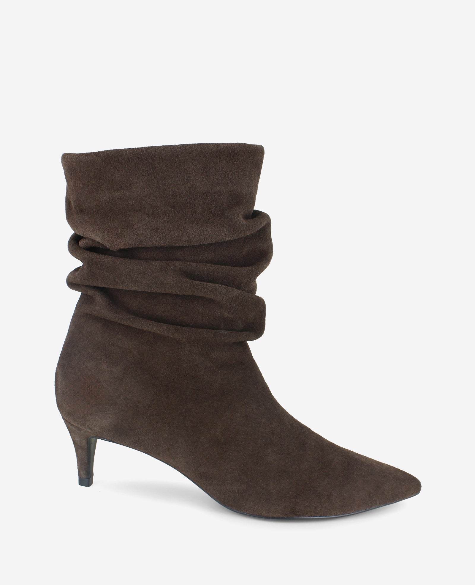 Kenneth Cole Marsha Suede Kitten Heel Bootie