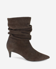 Kenneth Cole Marsha Suede Kitten Heel Bootie