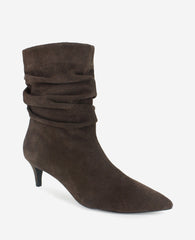 Kenneth Cole Marsha Suede Kitten Heel Bootie