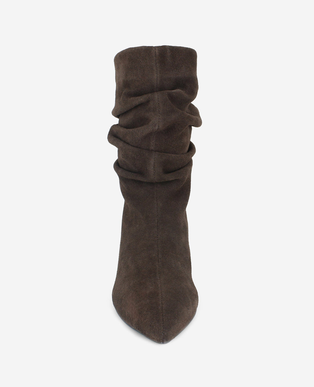 Kenneth Cole Marsha Suede Kitten Heel Bootie