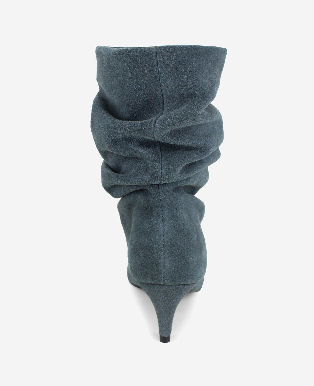 Kenneth Cole Marsha Suede Kitten Heel Bootie