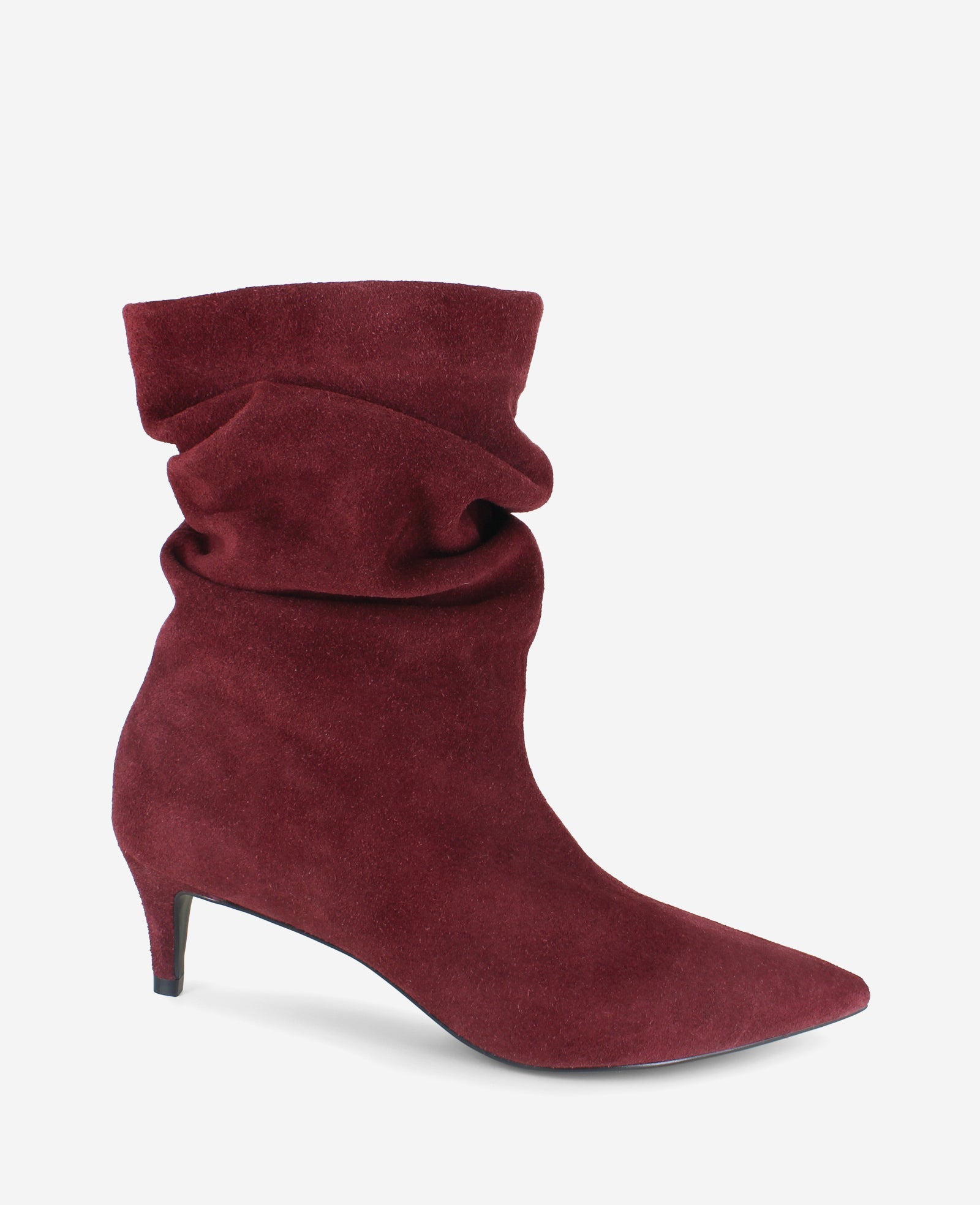 Kenneth Cole Marsha Suede Kitten Heel Bootie