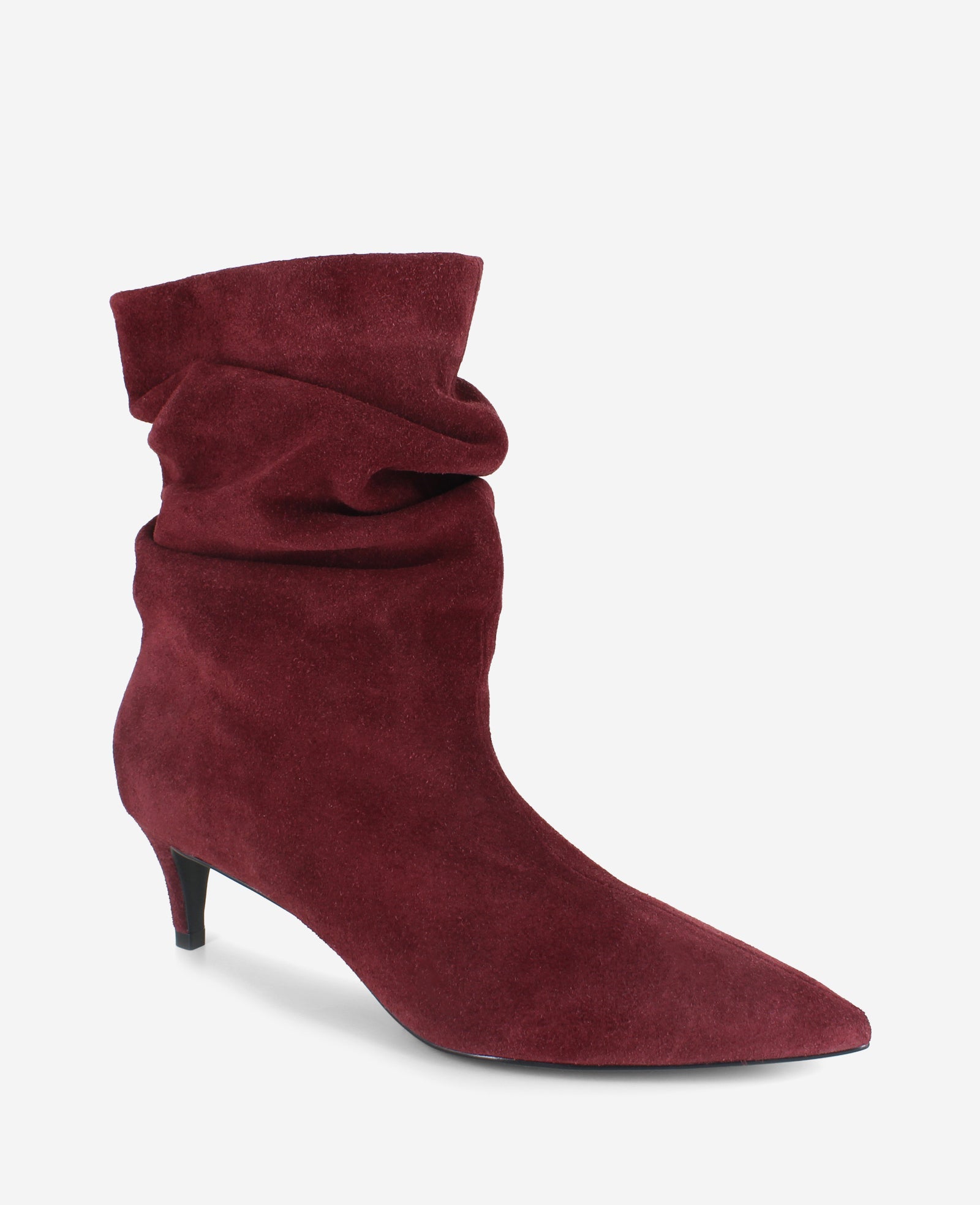 Kenneth Cole Marsha Suede Kitten Heel Bootie