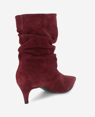 Kenneth Cole Marsha Suede Kitten Heel Bootie