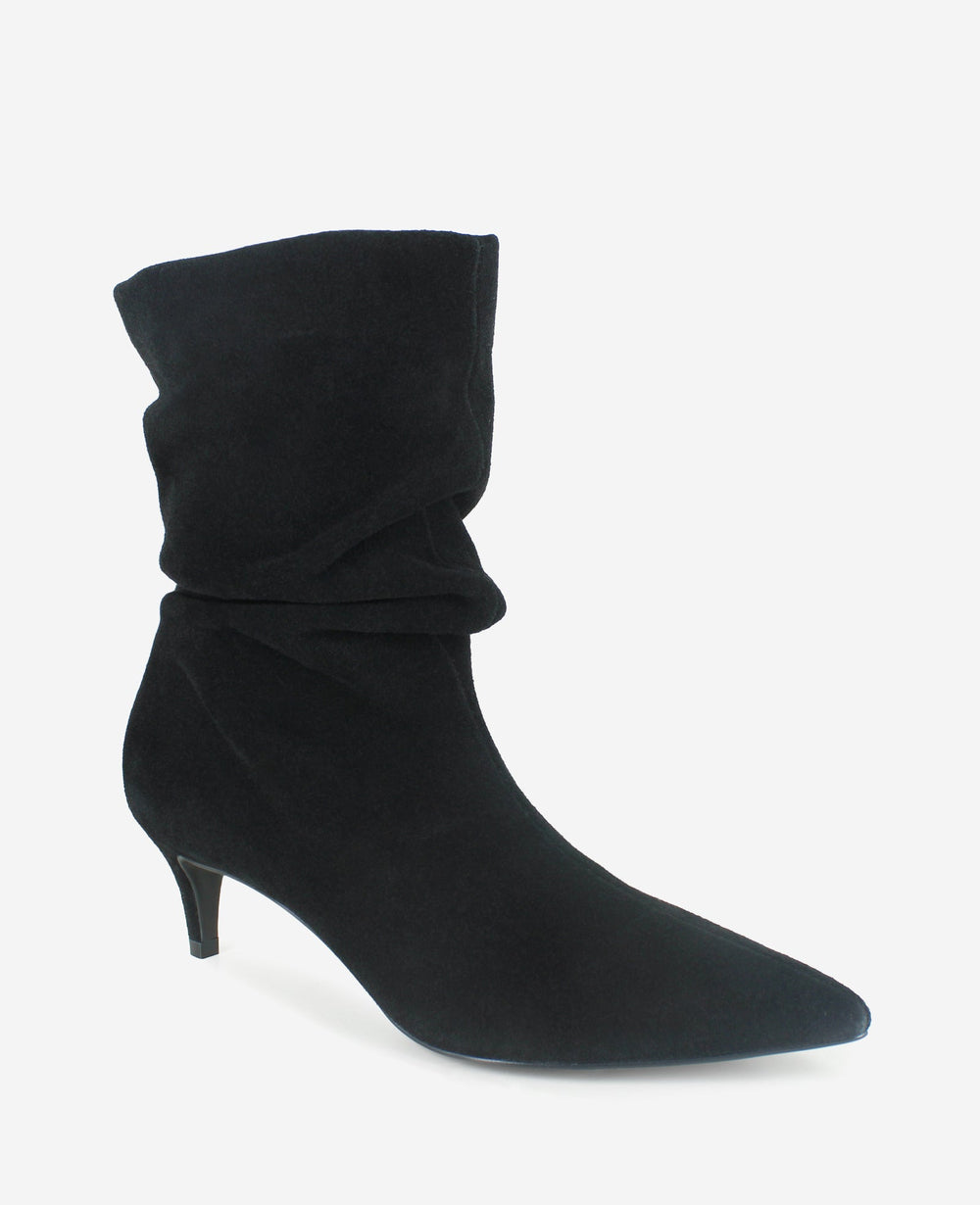 Kenneth Cole Marsha Suede Kitten Heel Bootie