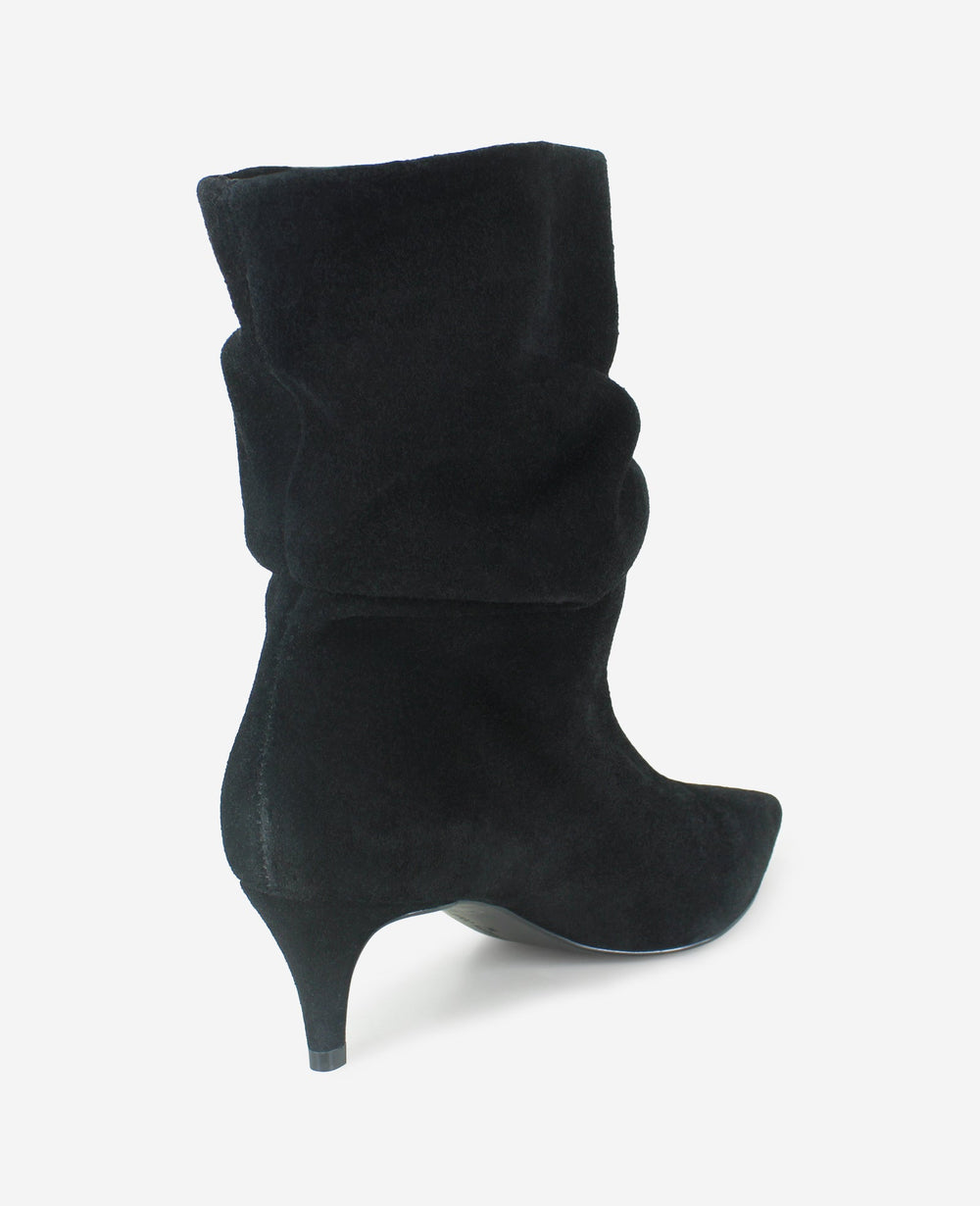 Kenneth Cole Marsha Suede Kitten Heel Bootie