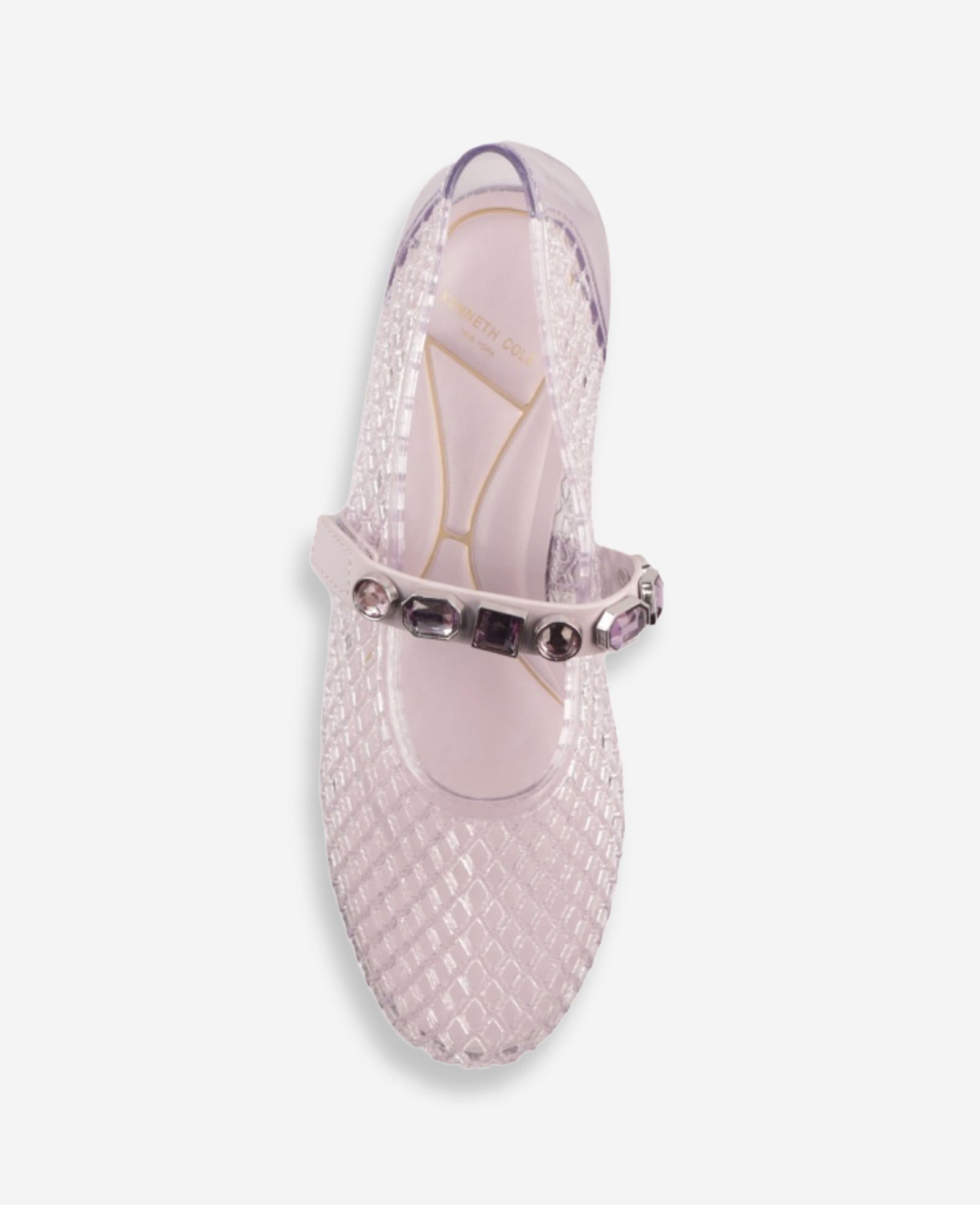 Kenneth Cole Jazzy Stone Embellished Ballet Flat