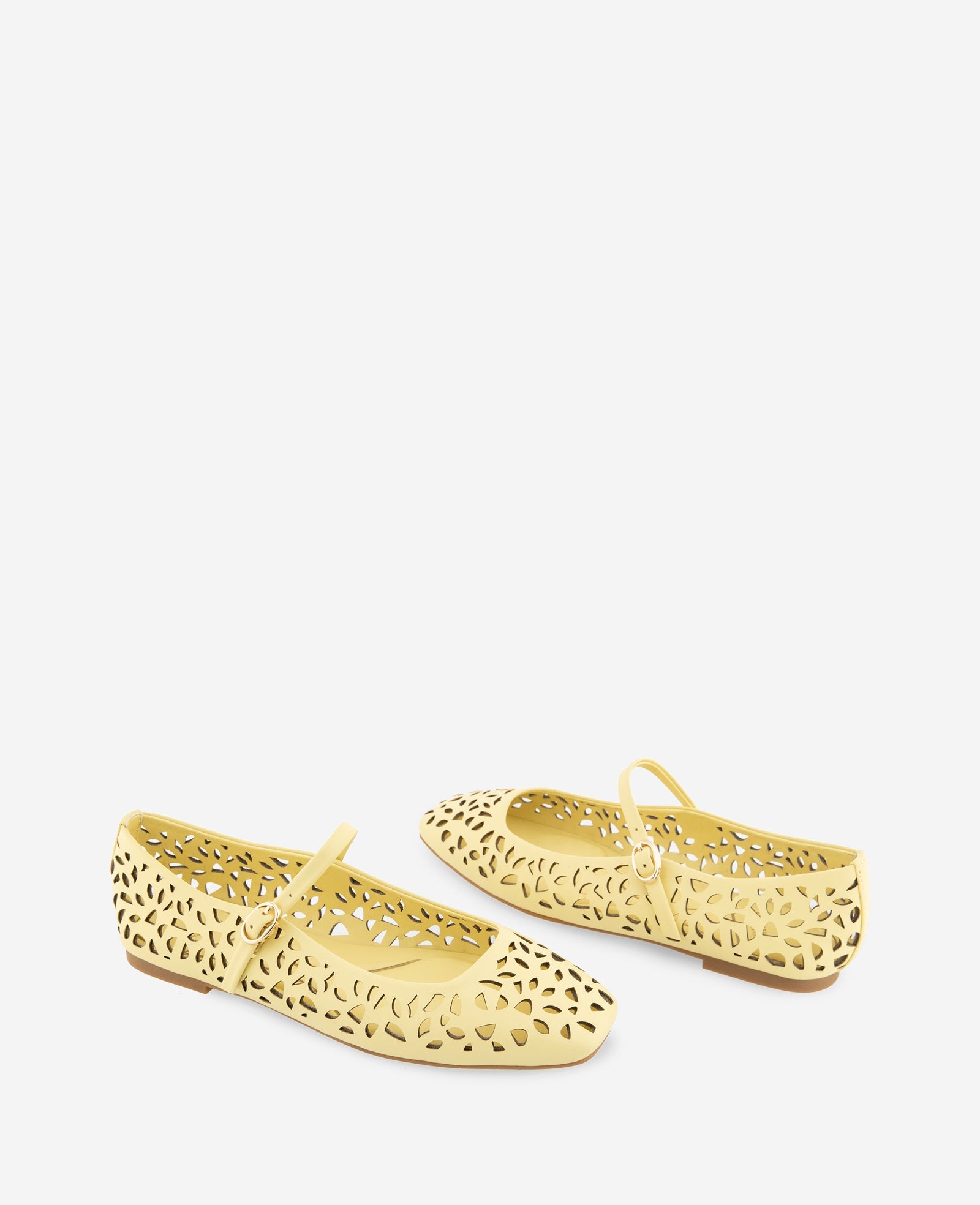 Kenneth Cole Jasper Perforated Leather Ballet Flat