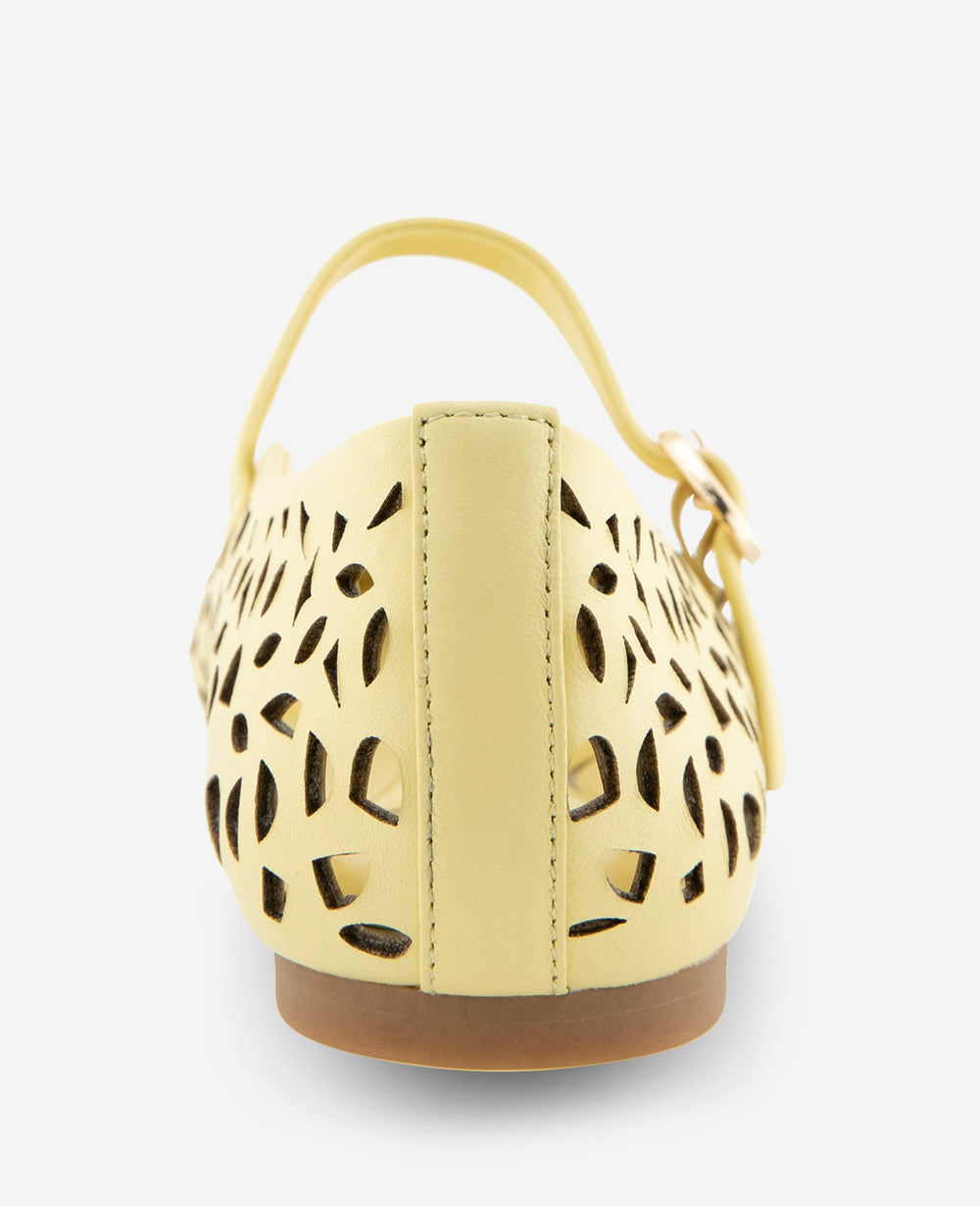 Kenneth Cole Jasper Perforated Leather Ballet Flat