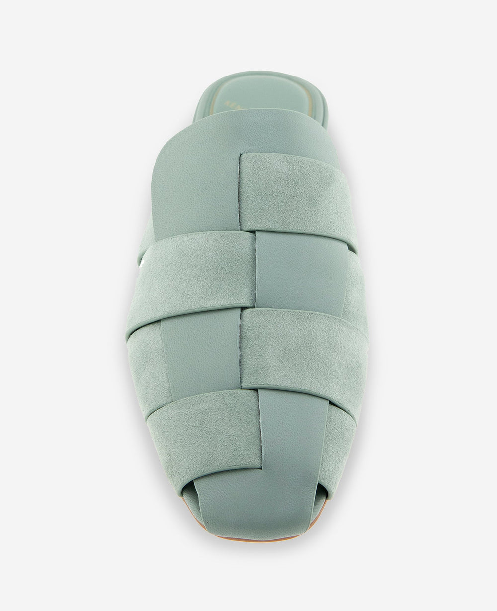 Kenneth Cole Faina Leather Fisherman Slide Sandal