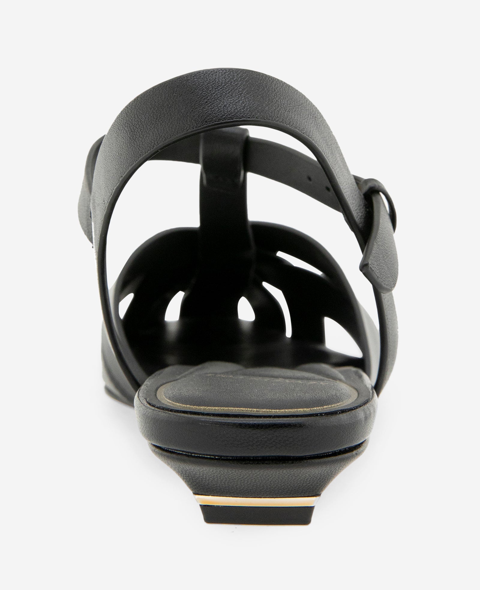 Kenneth Cole Bindy Woven Leather T-Strap Sandal