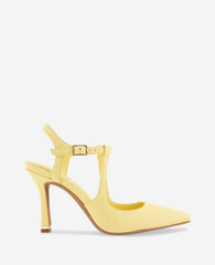 Kenneth Cole Romi Leather Ankle Slingback Heel