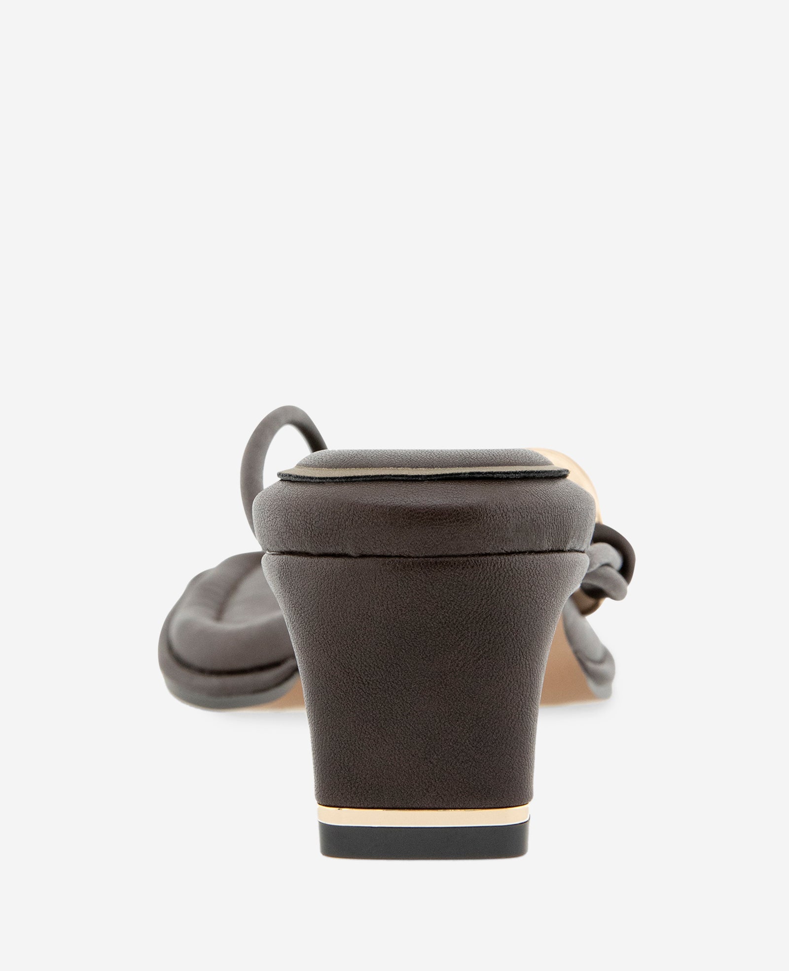 Kenneth Cole Madrid Leather Embellished Heel Sandal