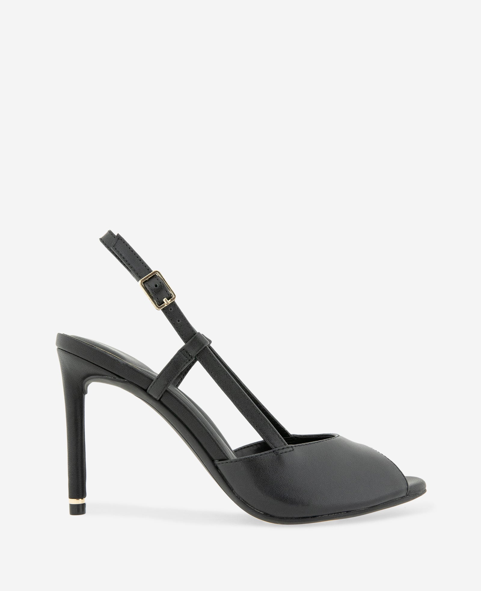 Kenneth Cole Londyn Leather Peep Toe Heel