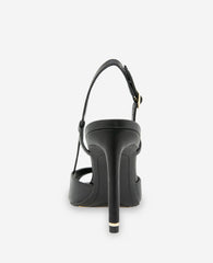 Kenneth Cole Londyn Leather Peep Toe Heel