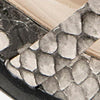 Kenneth Cole Genevieve Embossed Cage Toe Ankle Strap Heel