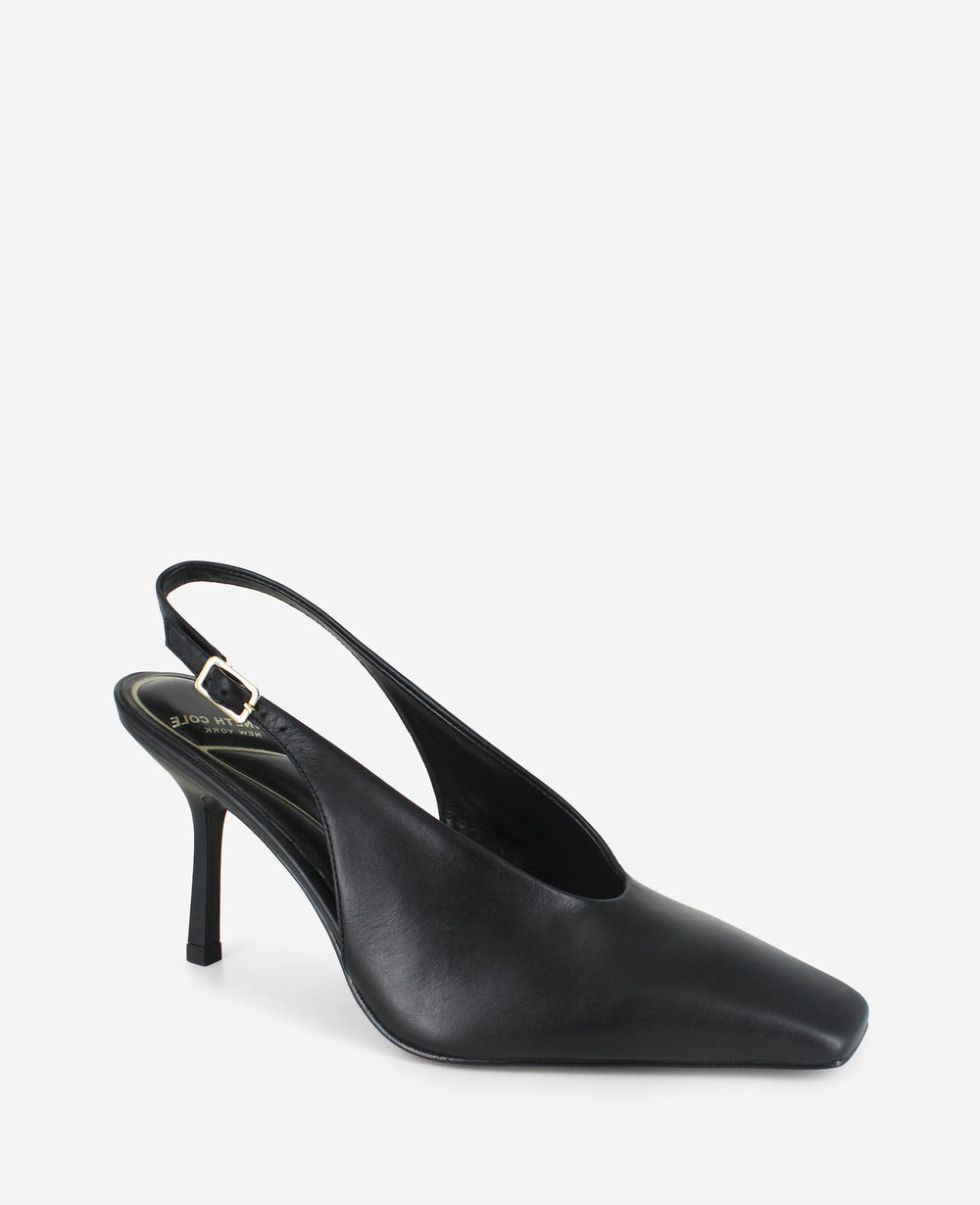 Kenneth Cole Aerial Leather Slingback Heel