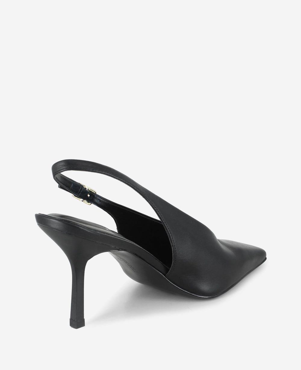 Kenneth Cole Aerial Leather Slingback Heel