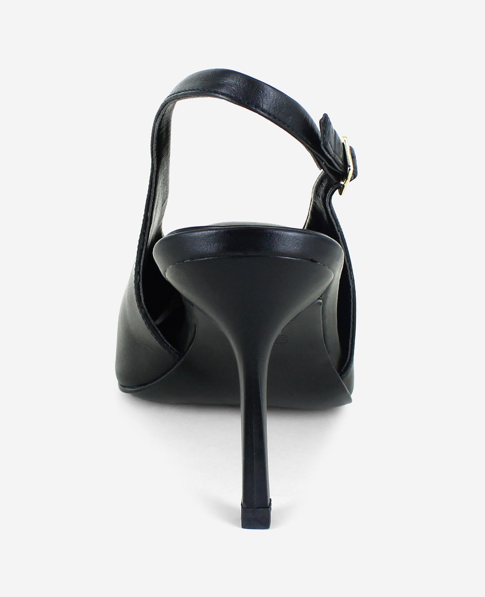 Kenneth Cole Aerial Leather Slingback Heel