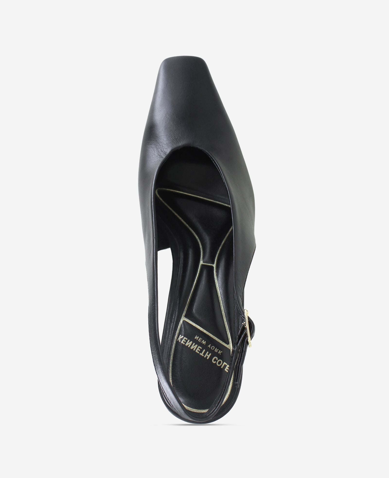 Kenneth Cole Aerial Leather Slingback Heel