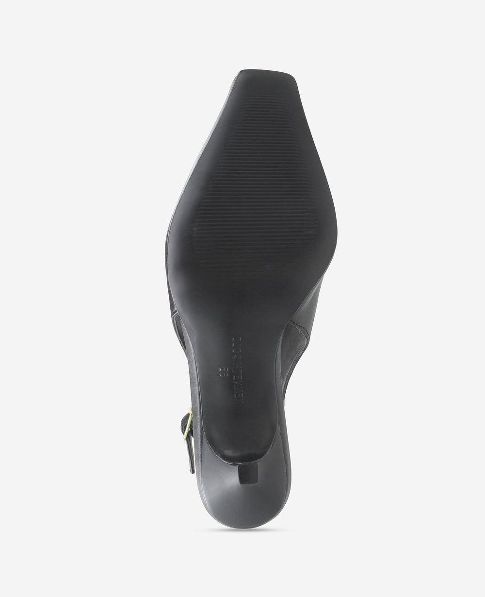 Kenneth Cole Aerial Leather Slingback Heel