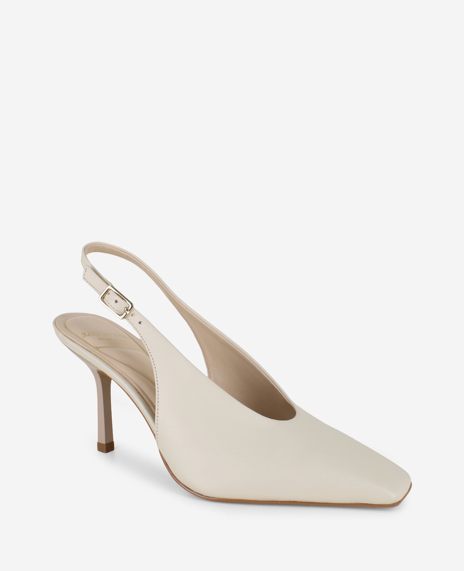 Kenneth Cole Aerial Leather Slingback Heel