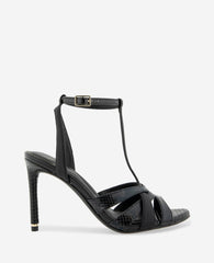 Kenneth Cole Liona Embossed Snake Heel