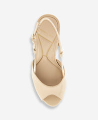 Kenneth Cole Londyn Patent Peep Toe Heel