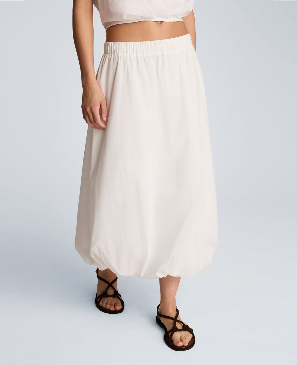 Kenneth Cole Pull On Bubble Maxi Skirt