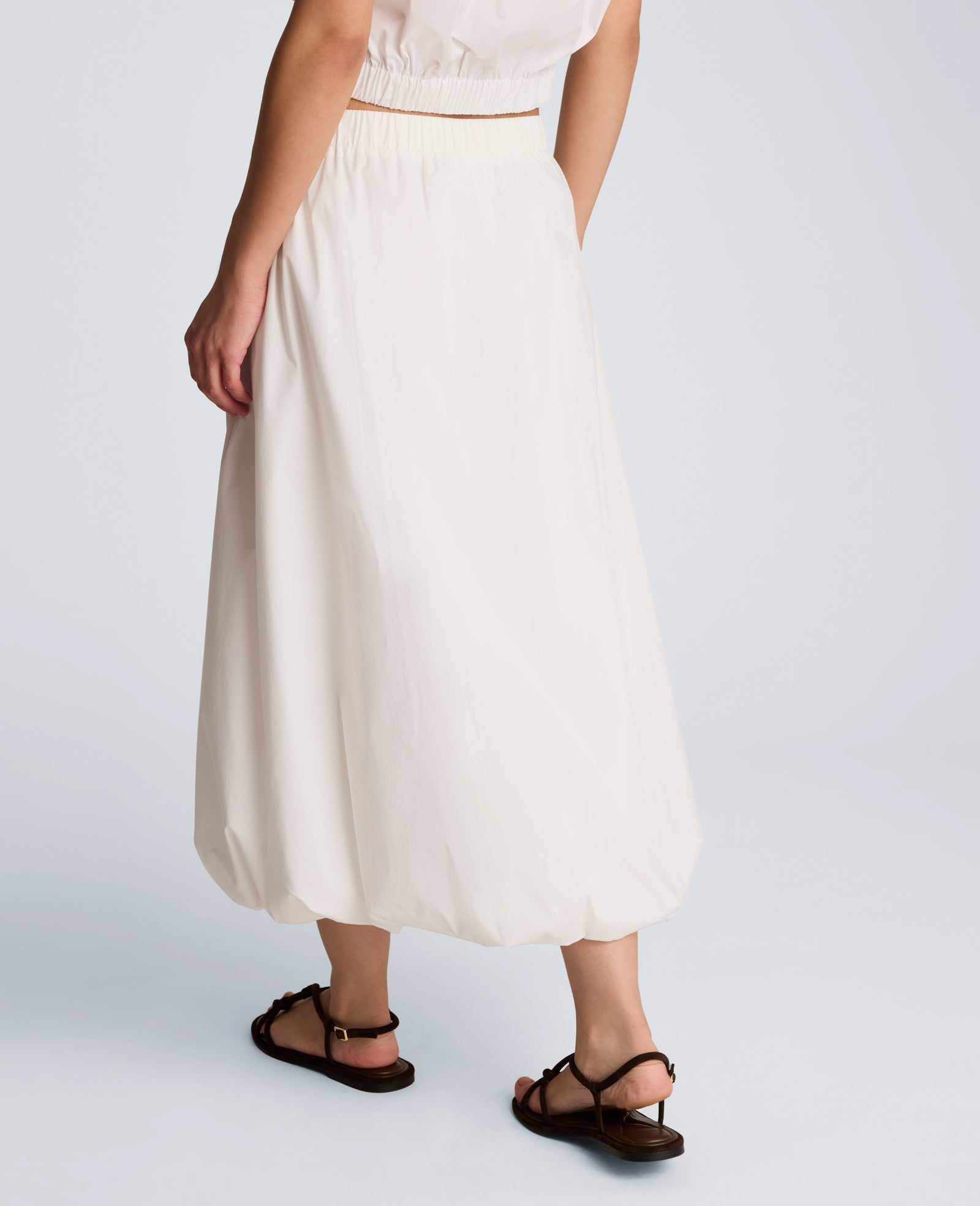 Kenneth Cole Pull On Bubble Maxi Skirt