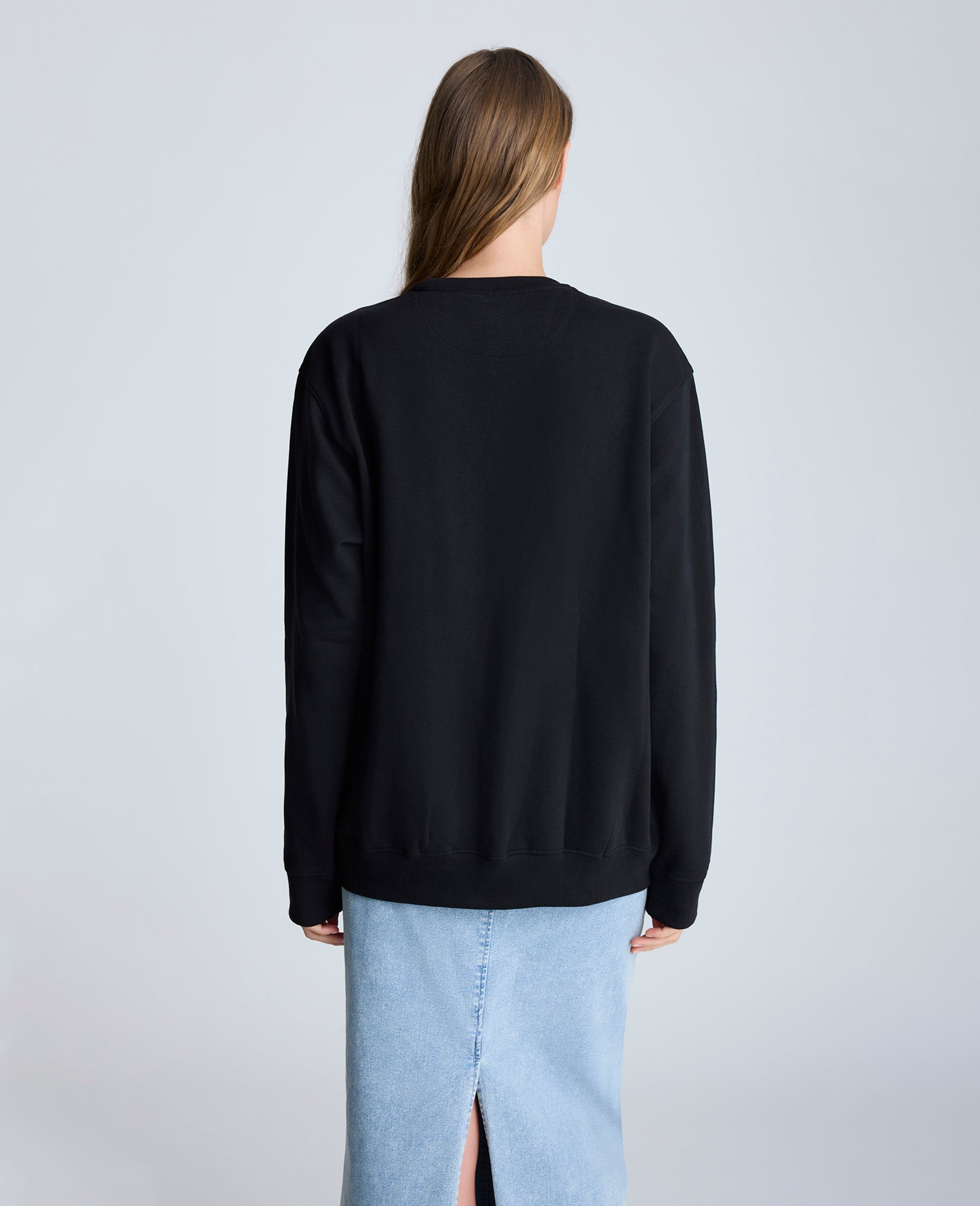 Kenneth Cole Shop Kenneth Cole Black Logo Sweatshirt | Exclusive Pullover
