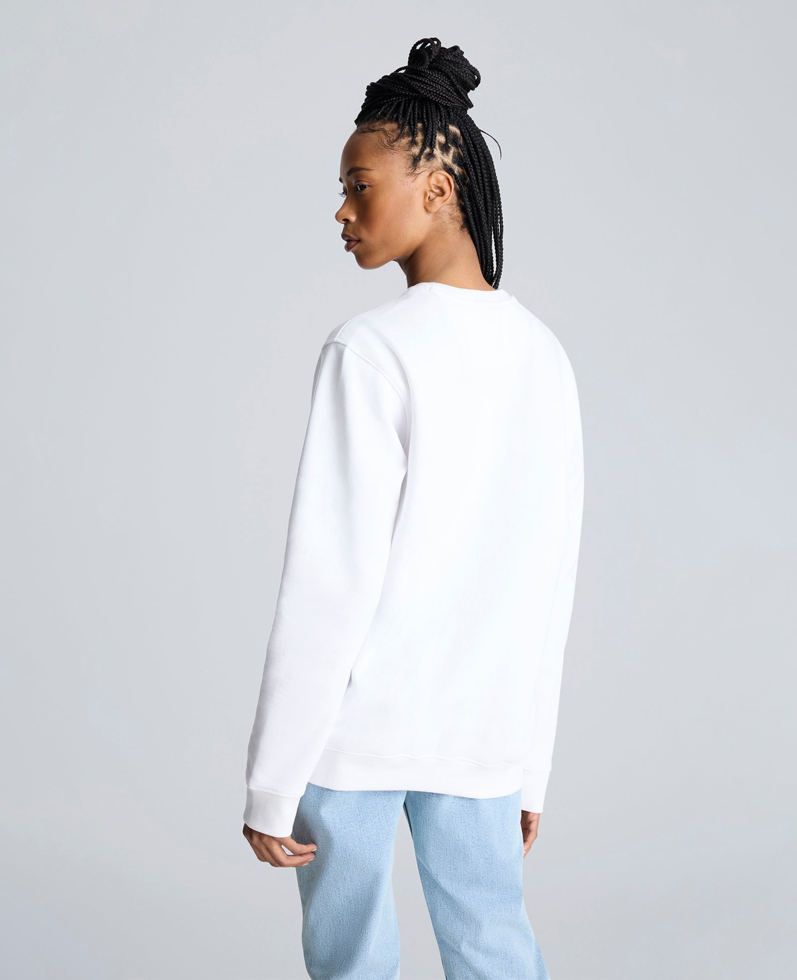 Kenneth Cole Shop Kenneth Cole Logo Sweatshirt White | Exclusive Pullover