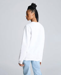 Kenneth Cole Shop Kenneth Cole Logo Sweatshirt White | Exclusive Pullover
