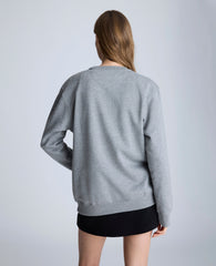 Kenneth Cole Embroidered Logo Sweatshirt, Unisex Charcoal | Kenneth Cole