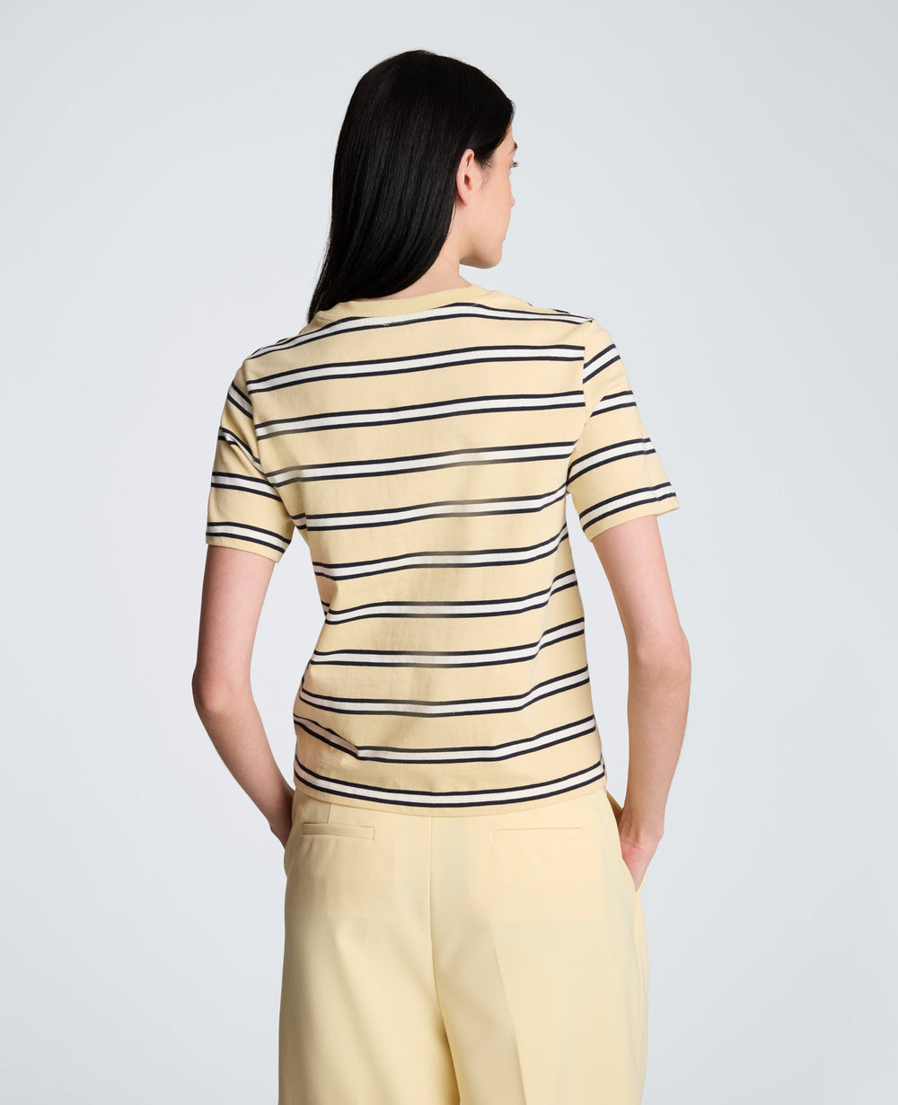 Kenneth Cole Crewneck Stripe Tee