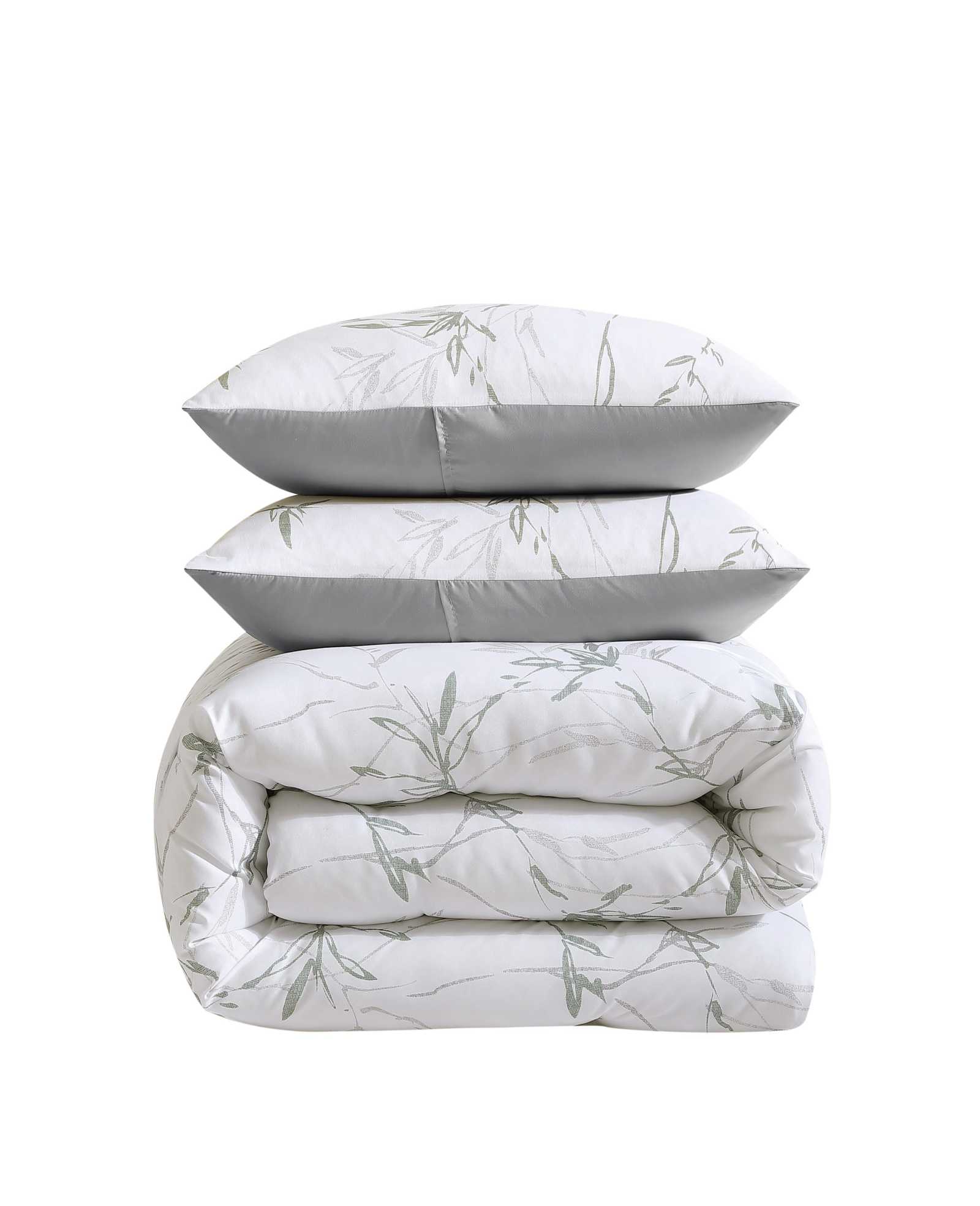 Kenneth Cole Ink Wash Vine Comforter + Sham Set