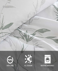Kenneth Cole Ink Wash Vine Comforter + Sham Set