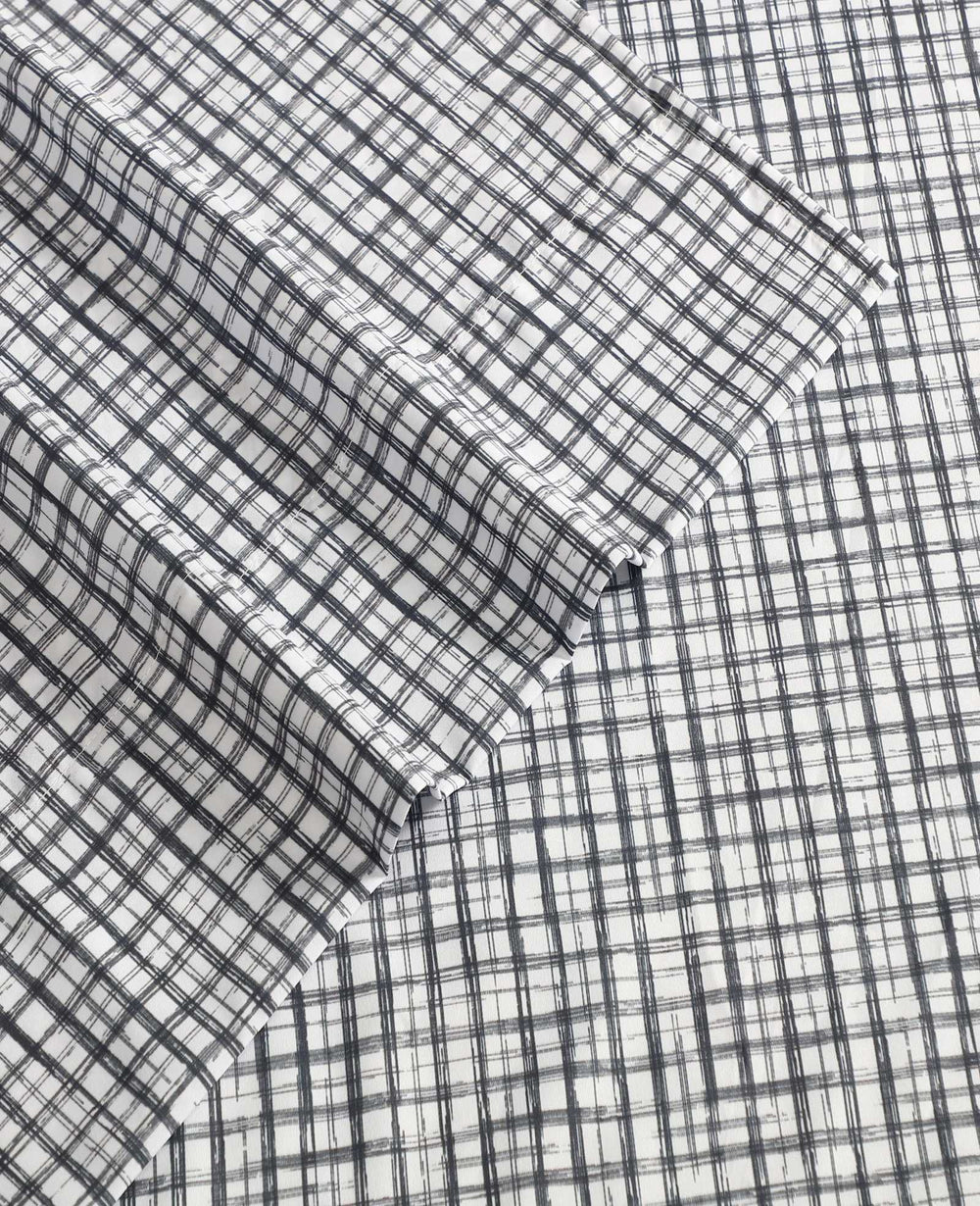 Kenneth Cole Sketchy Check Sheet Set