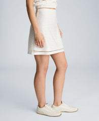 Kenneth Cole Pull On A-Line Mini Skirt