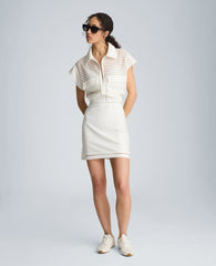 Kenneth Cole Pull On A-Line Mini Skirt